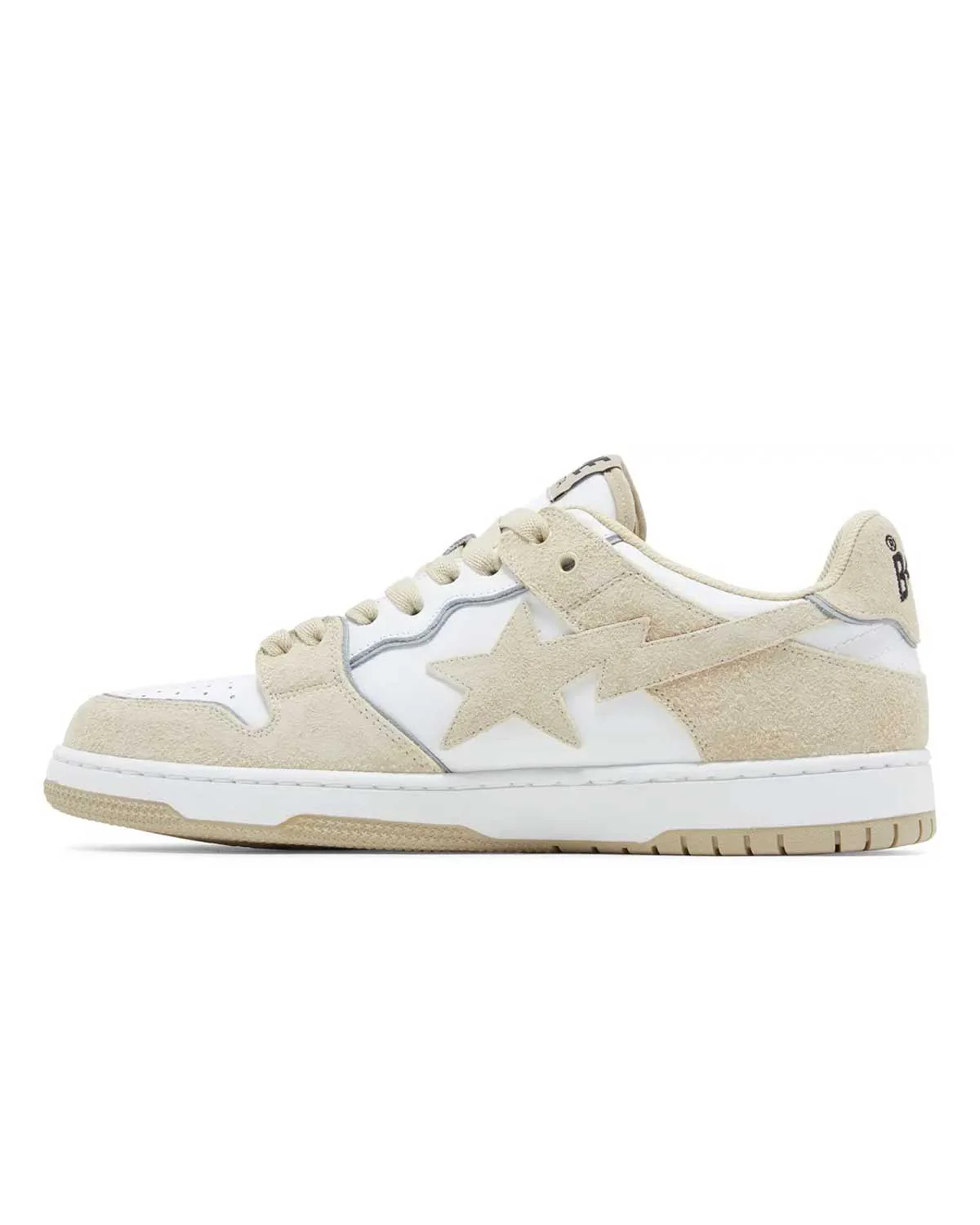 Bape x Sk8 Sta #3 Beige/White - Image 2