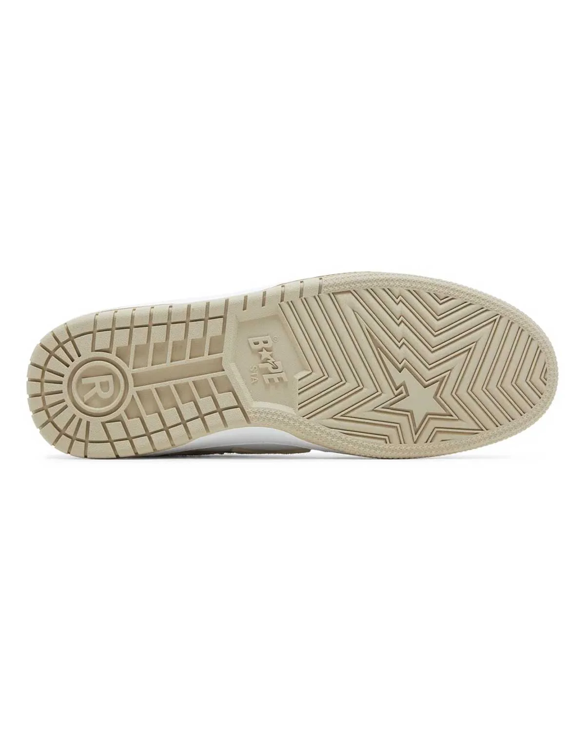 Bape x Sk8 Sta #3 Beige/White - Image 5