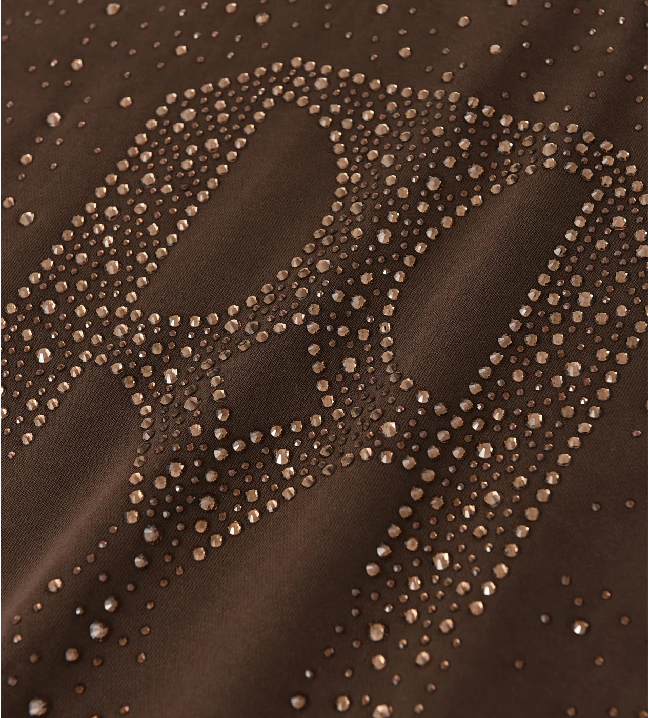 Birth of Royal Child 20k Swarovski Diamond Hoodie Brown - Image 4