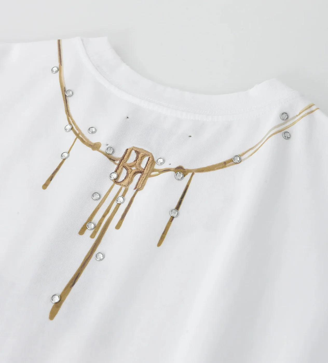 Birth of Royal Child Gemstone Tee White - Image 4