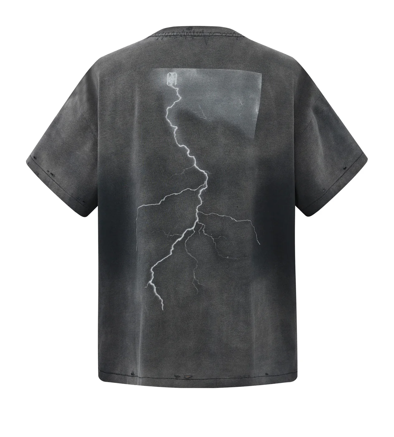 Birth of Royal Child Three Piece Distressed Stained L/S Tee Brown - Image 5