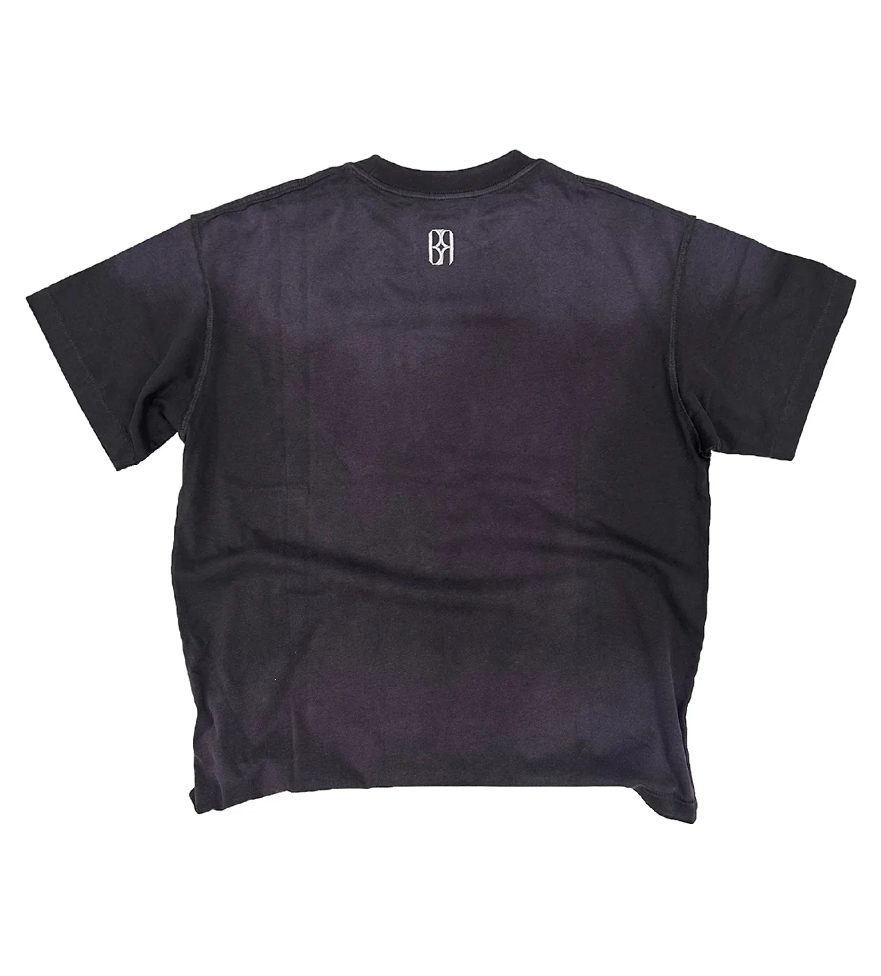 Birth of Royal Child Windows24 Distressed Vintage Tee Black - Image 2