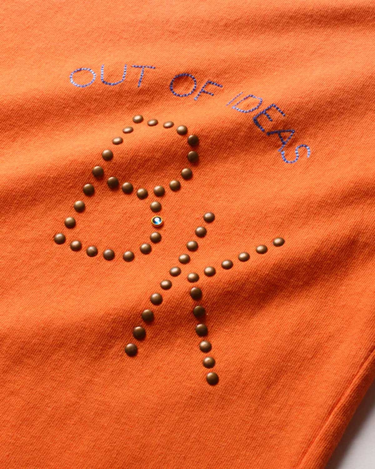 Boredom Kills Purpose Double Tee Orange - Image 3
