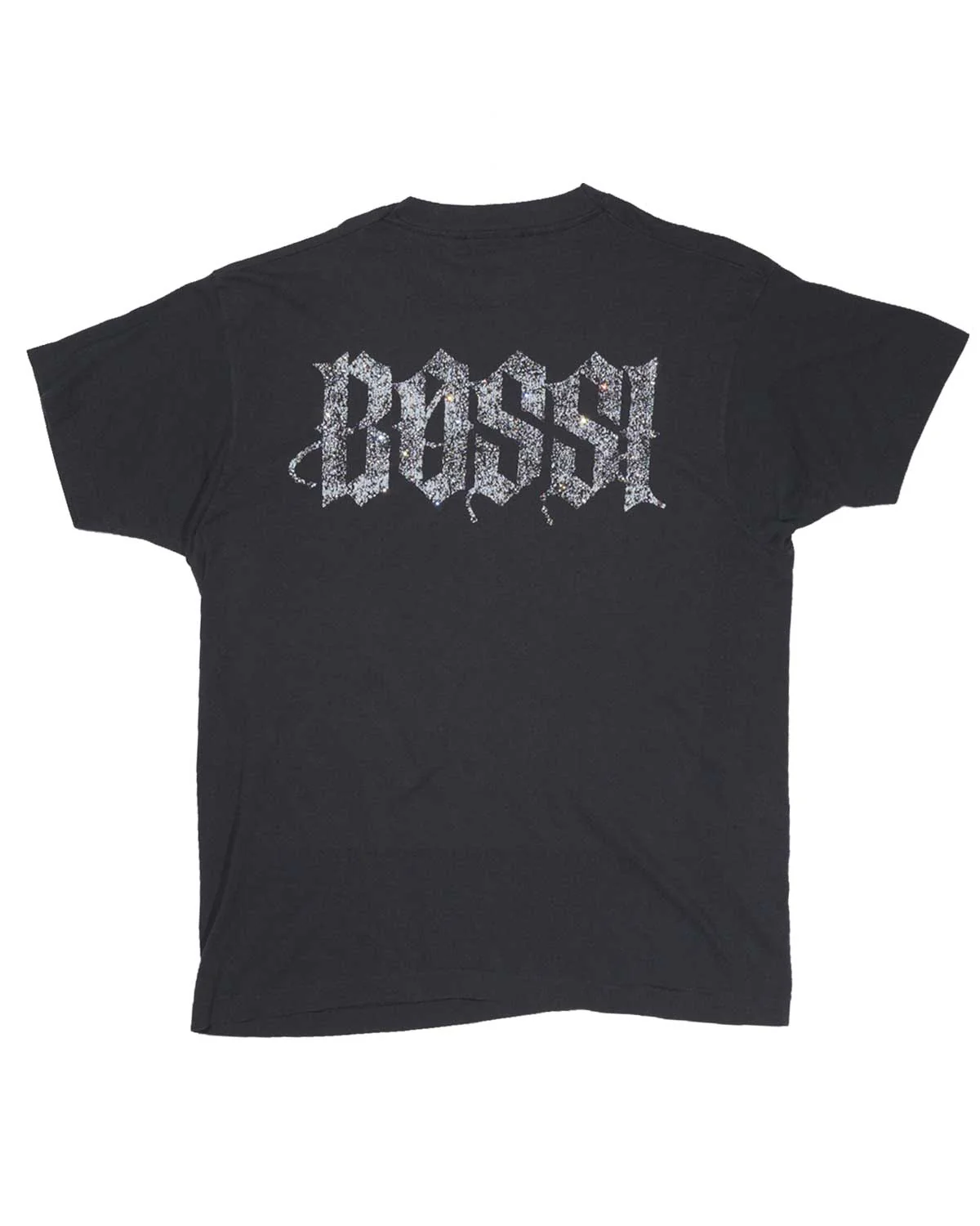 Bossi Vintage Rhinestone Tee Black - Image 2