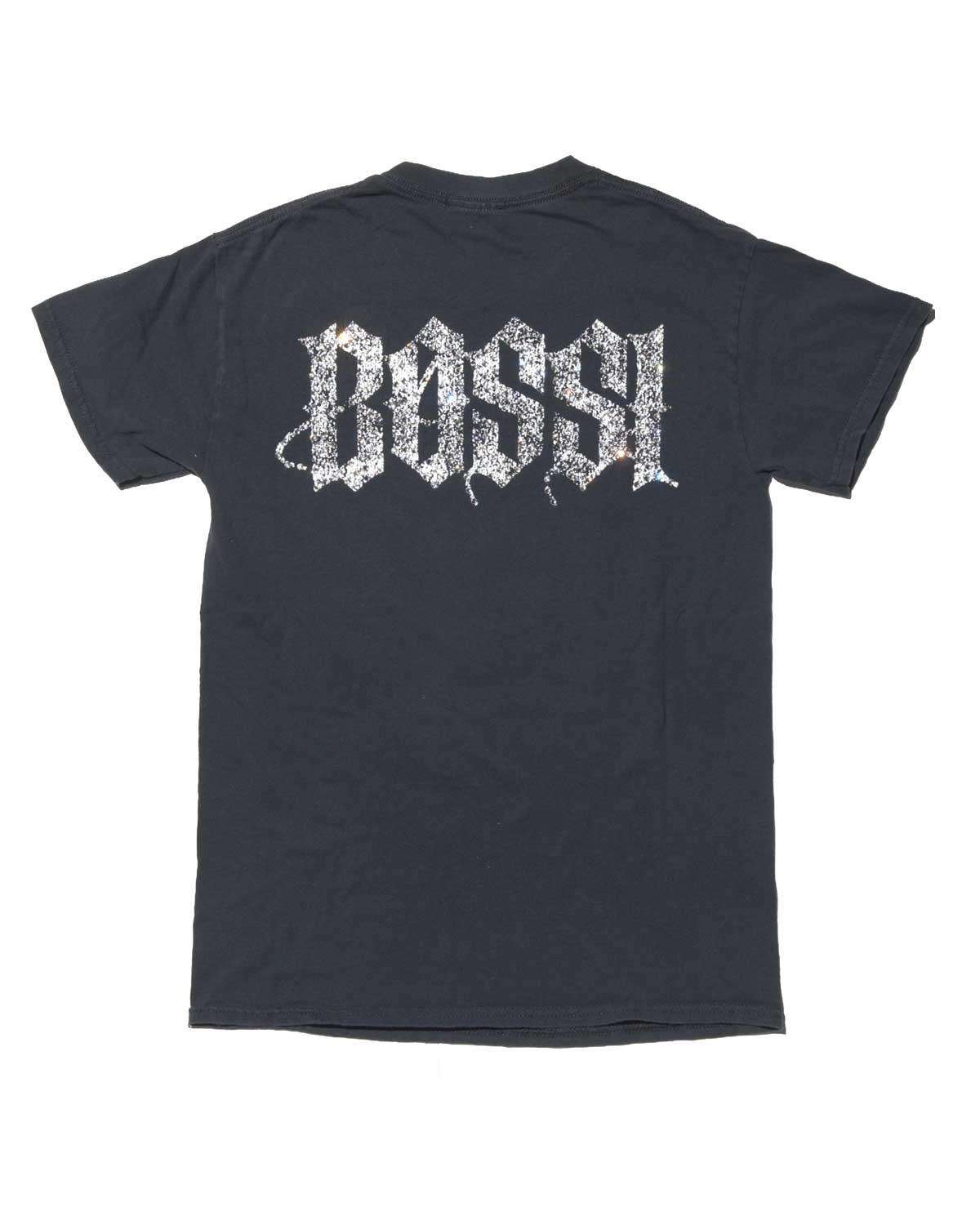 Bossi Vintage Rhinestone Tee Black - Image 2