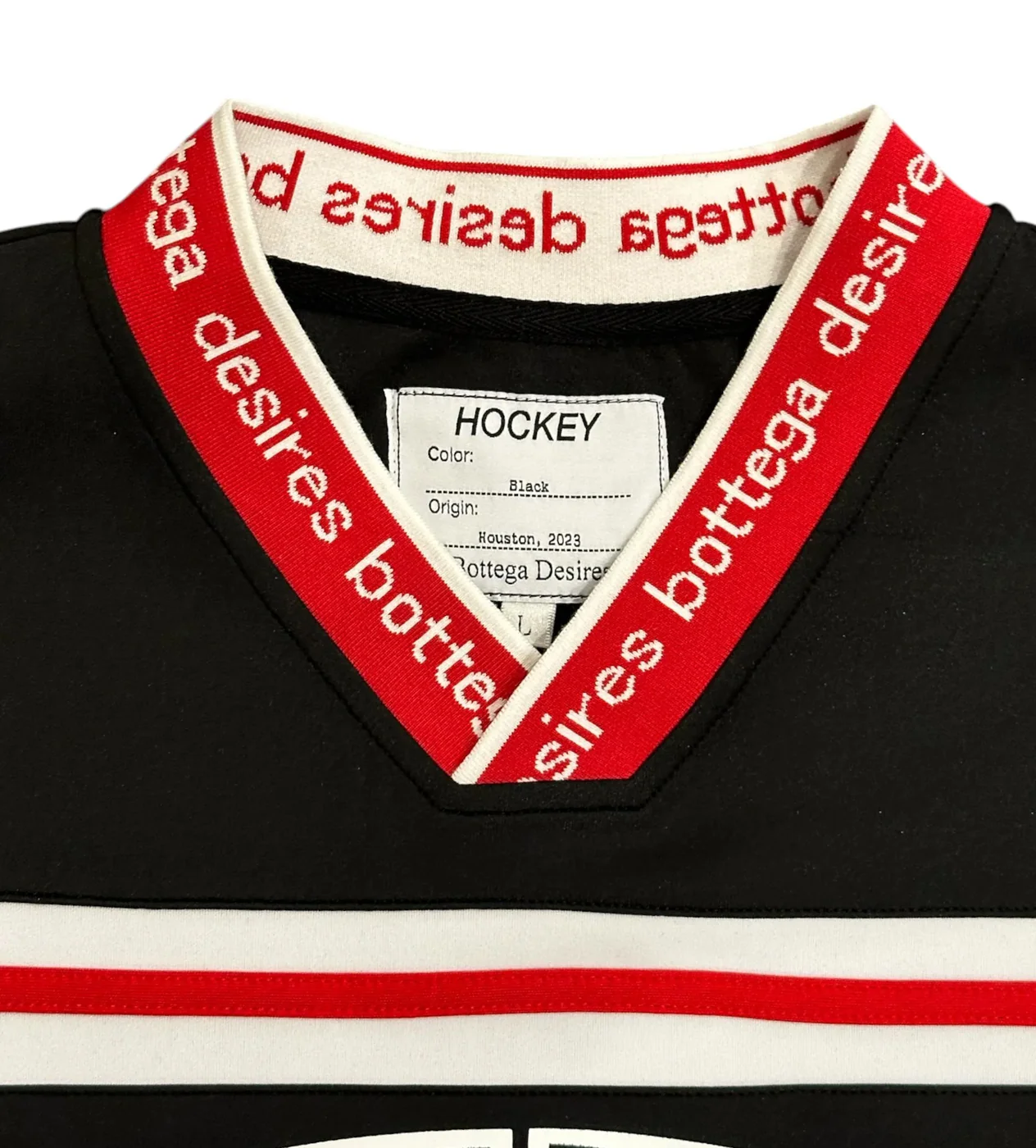 Bottega Desires Hockey Jersey Black - Image 4