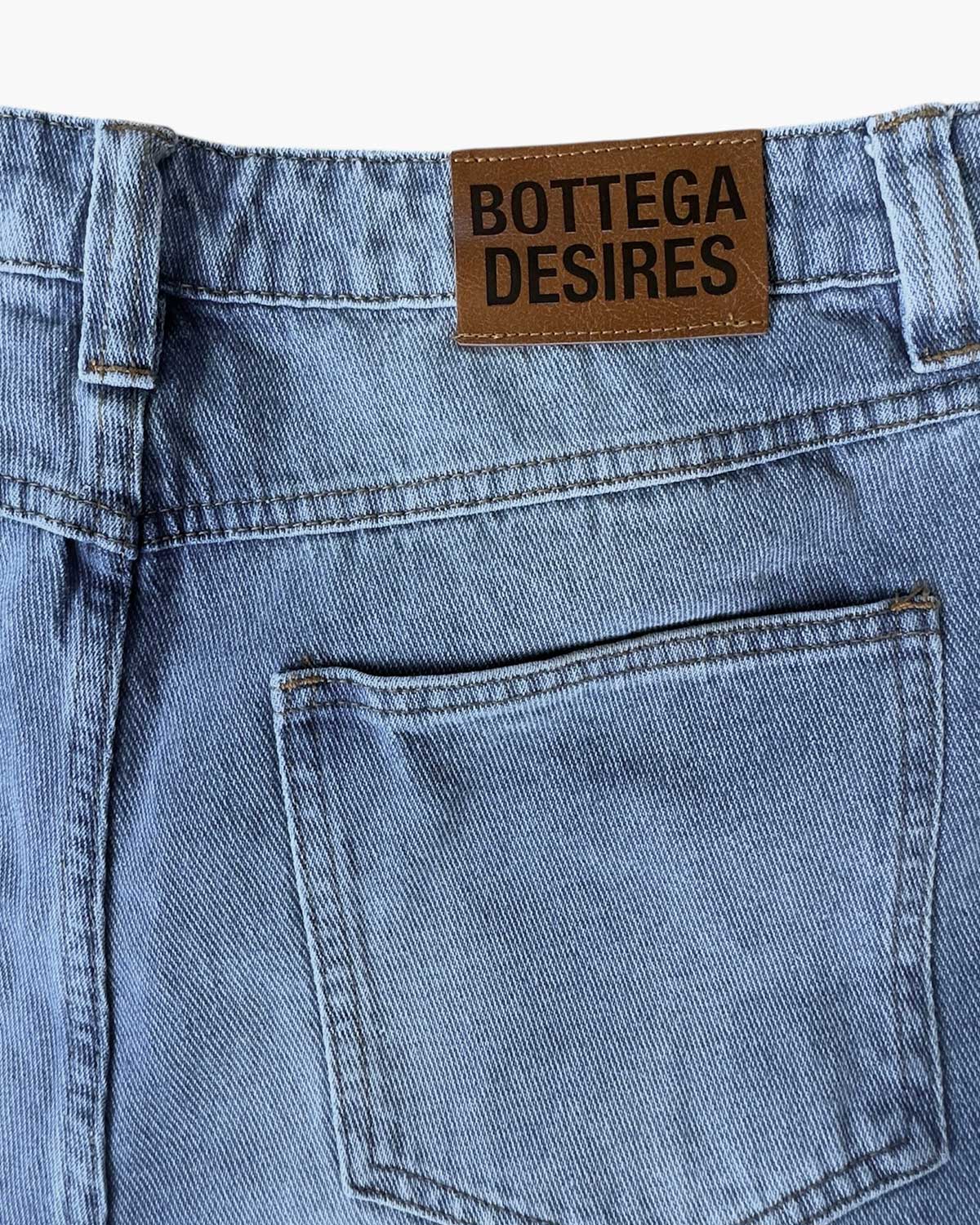 Bottega Desires Holy Grail Denim Pants Blue - Image 4