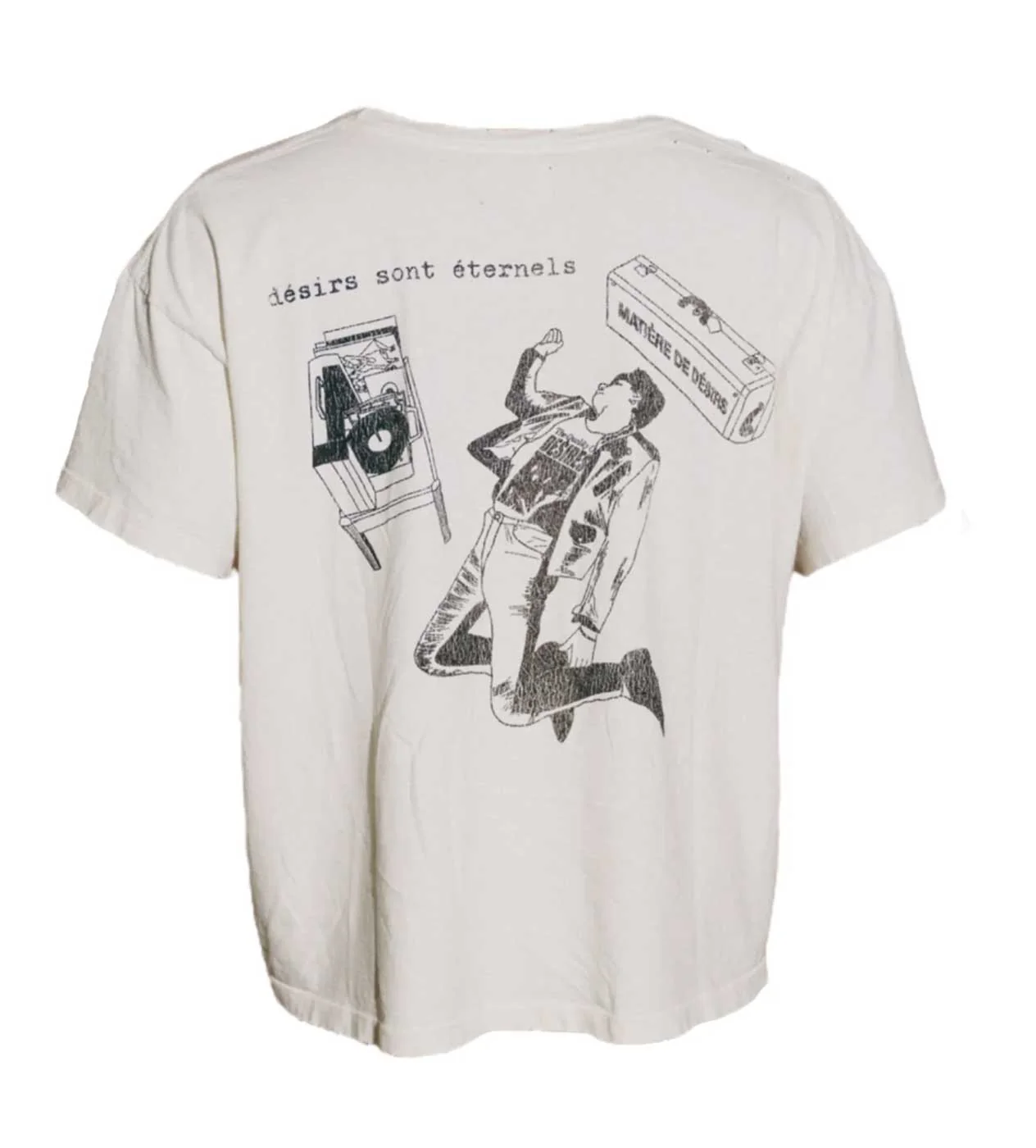Matiere De Desirs Quality of Desires Tee White - Image 2