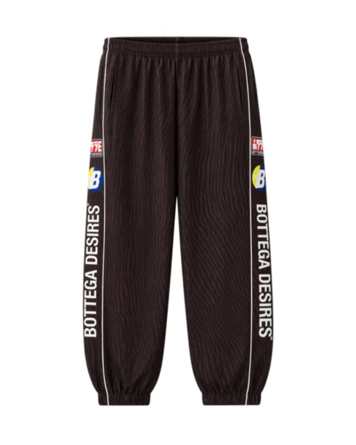 Bottega Desires Race Track Pants Black