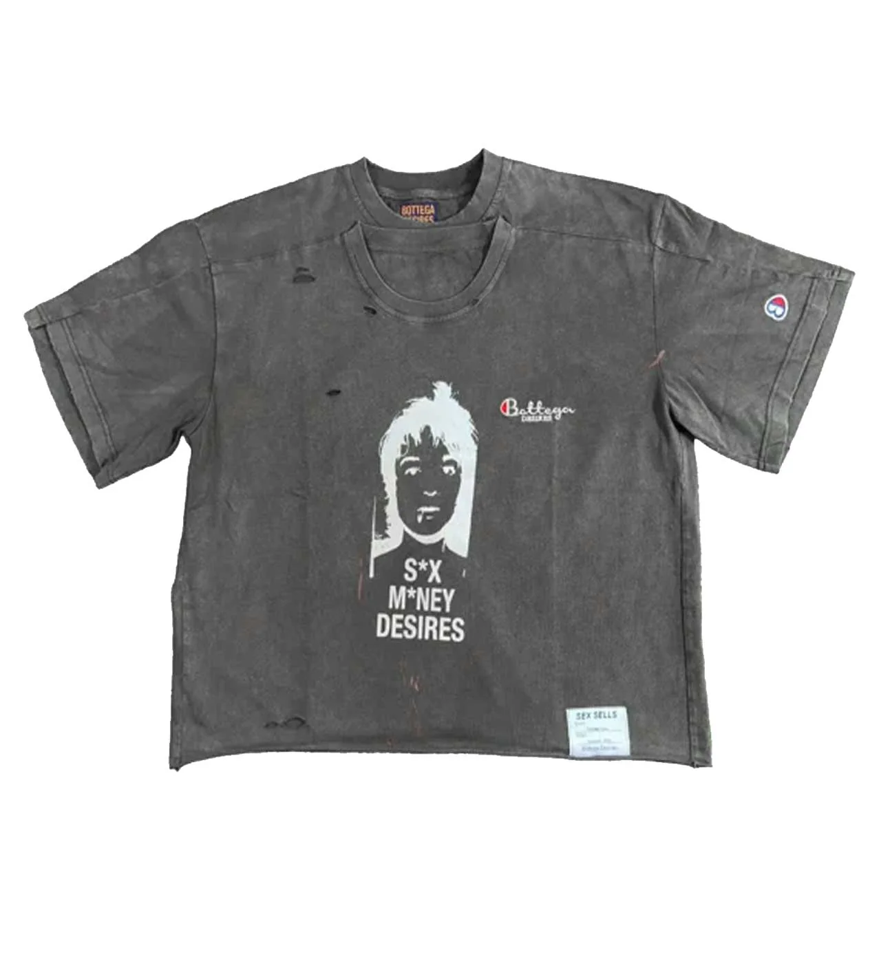 Bottega Desires Sex Sells Tee Black