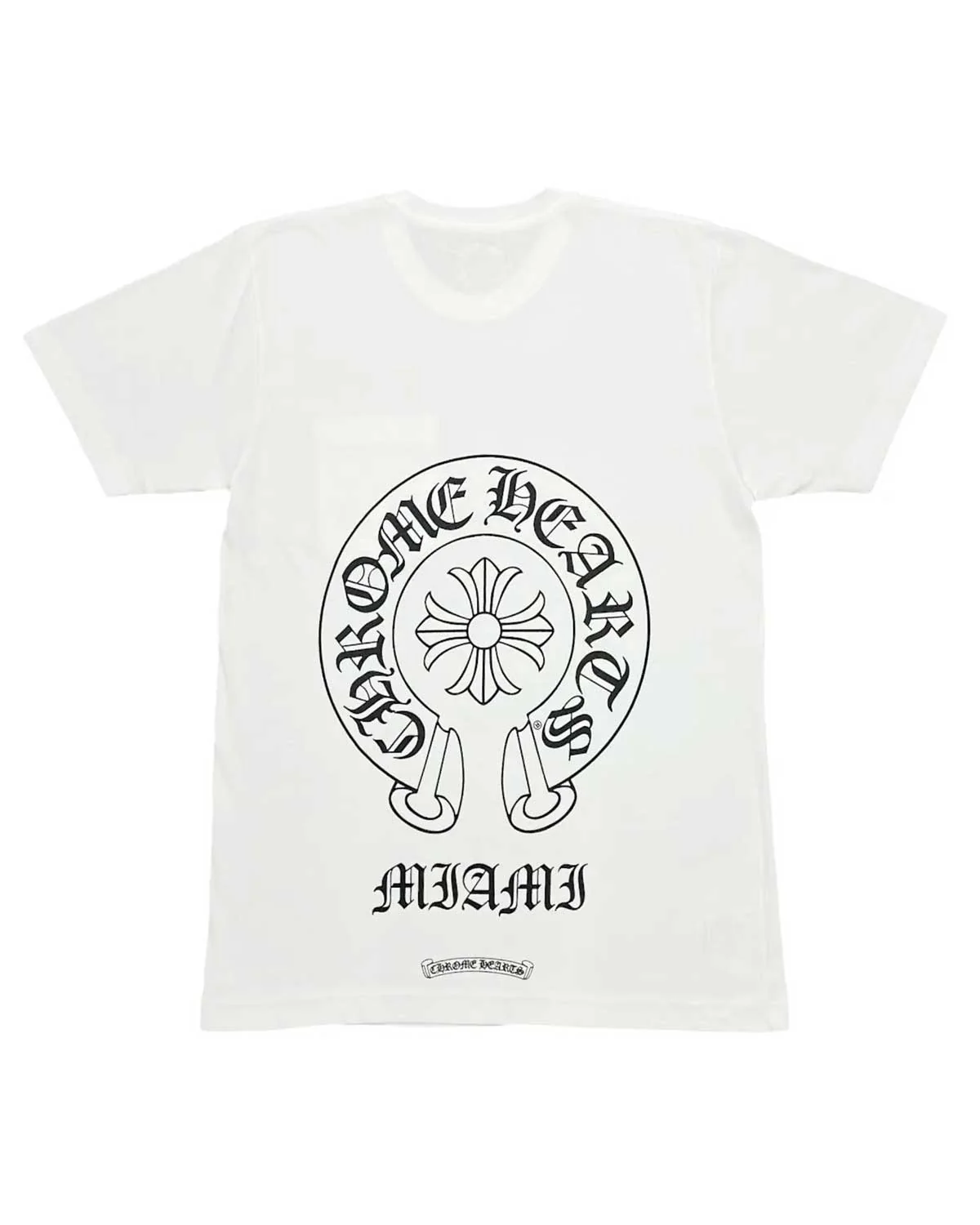 Chrome Hearts Miami Horseshoe Pocket Tee White