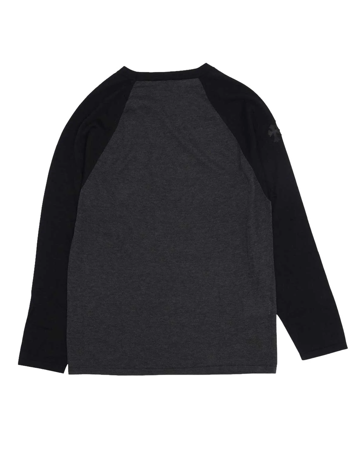 Chrome Hearts Silk Blend Cross Patch LS Raglan Tee - Image 2