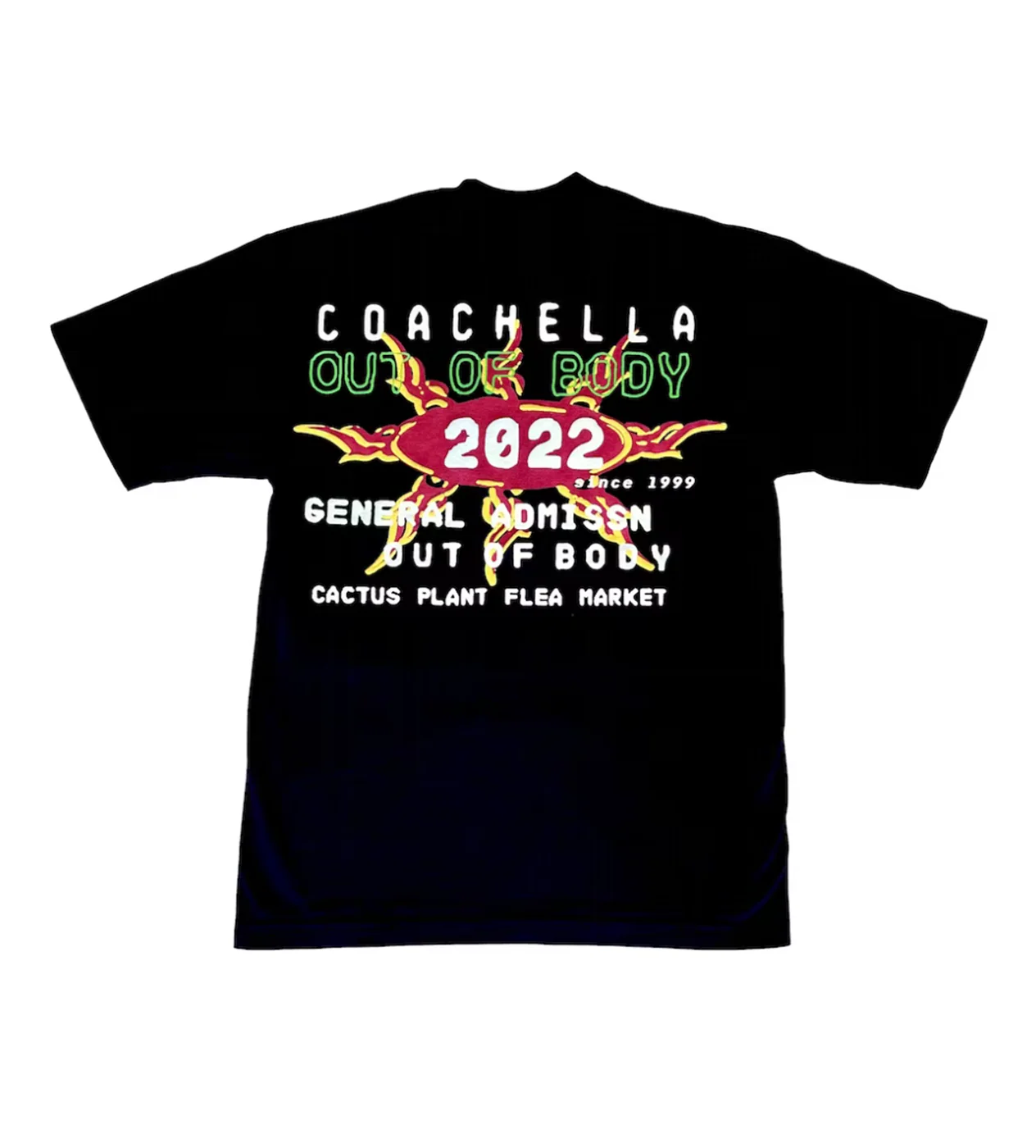 Coachella x CPFM Tee Black/Red - Image 2
