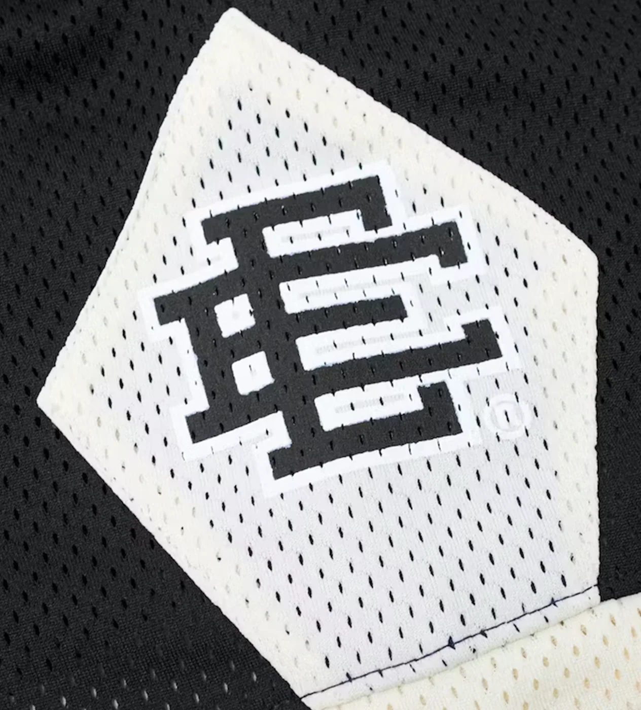 Eric Emanuel V2 Black/Cream Basic Shorts - Image 3