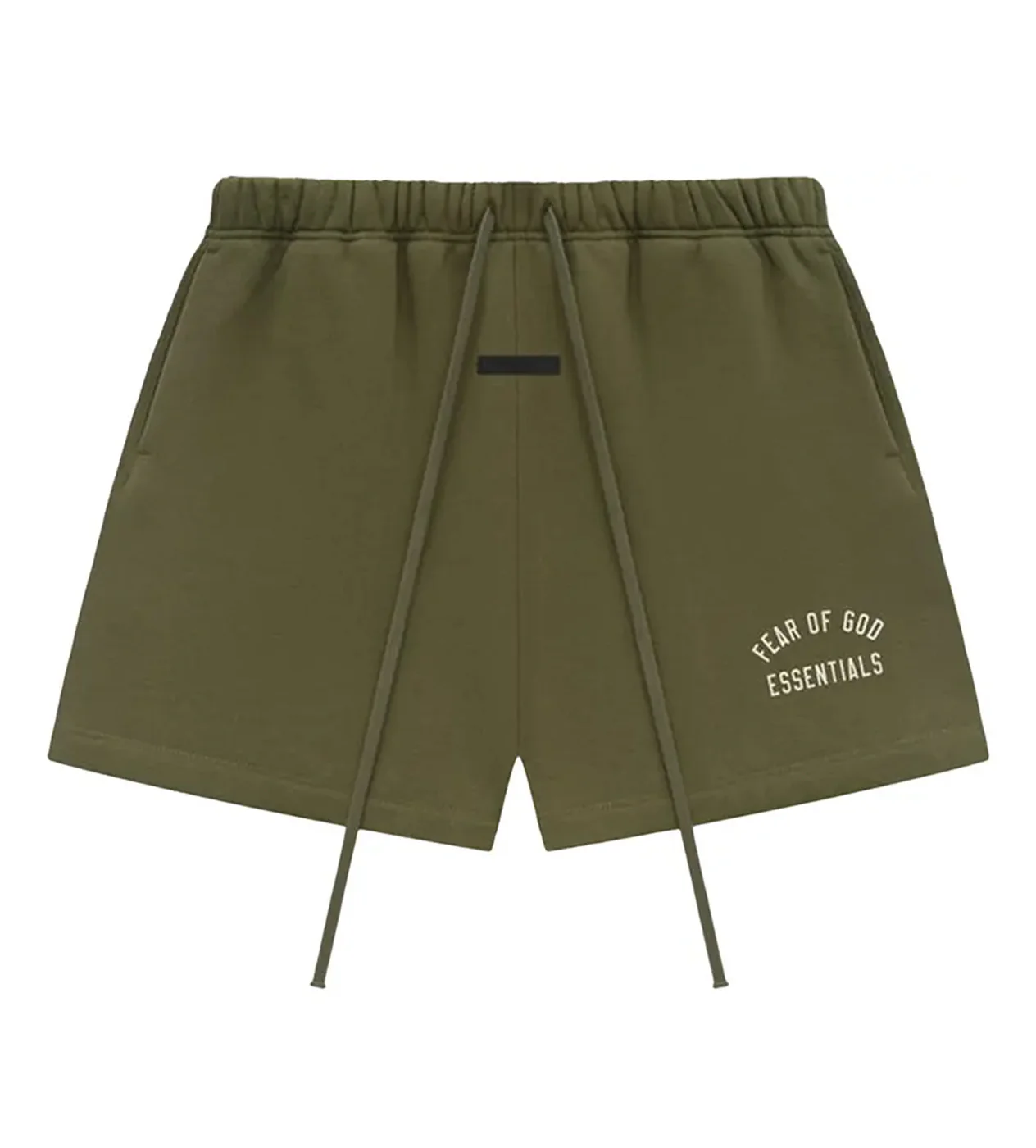 Essentials Fleece Soccer Short Military