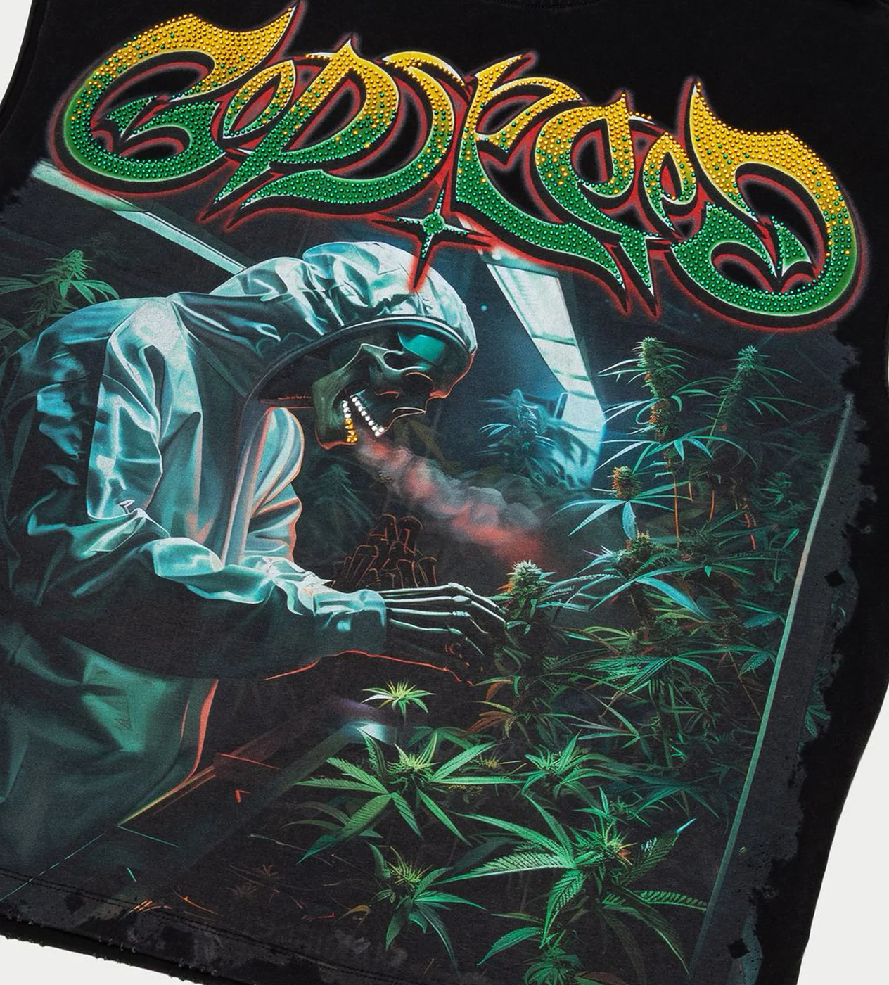 Godspeed 420 Indoor VVS Sleeveless Tee Black - Image 3