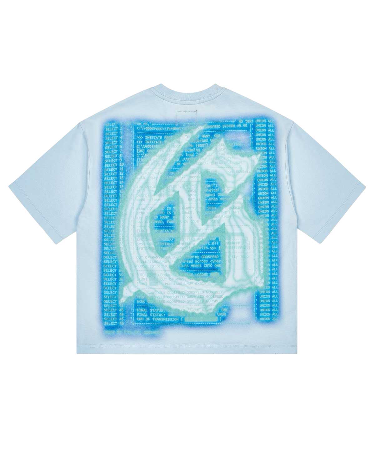 Godspeed Aura Farm Tee Ice Blue - Image 3