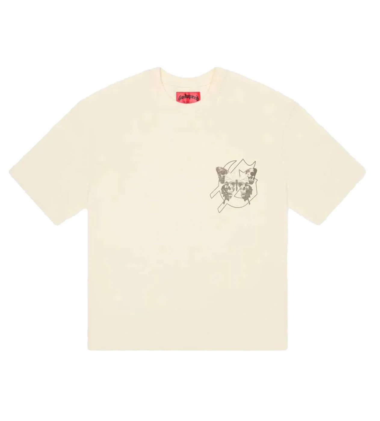 Godspeed Butterfly Effect Tee Bone - Image 2