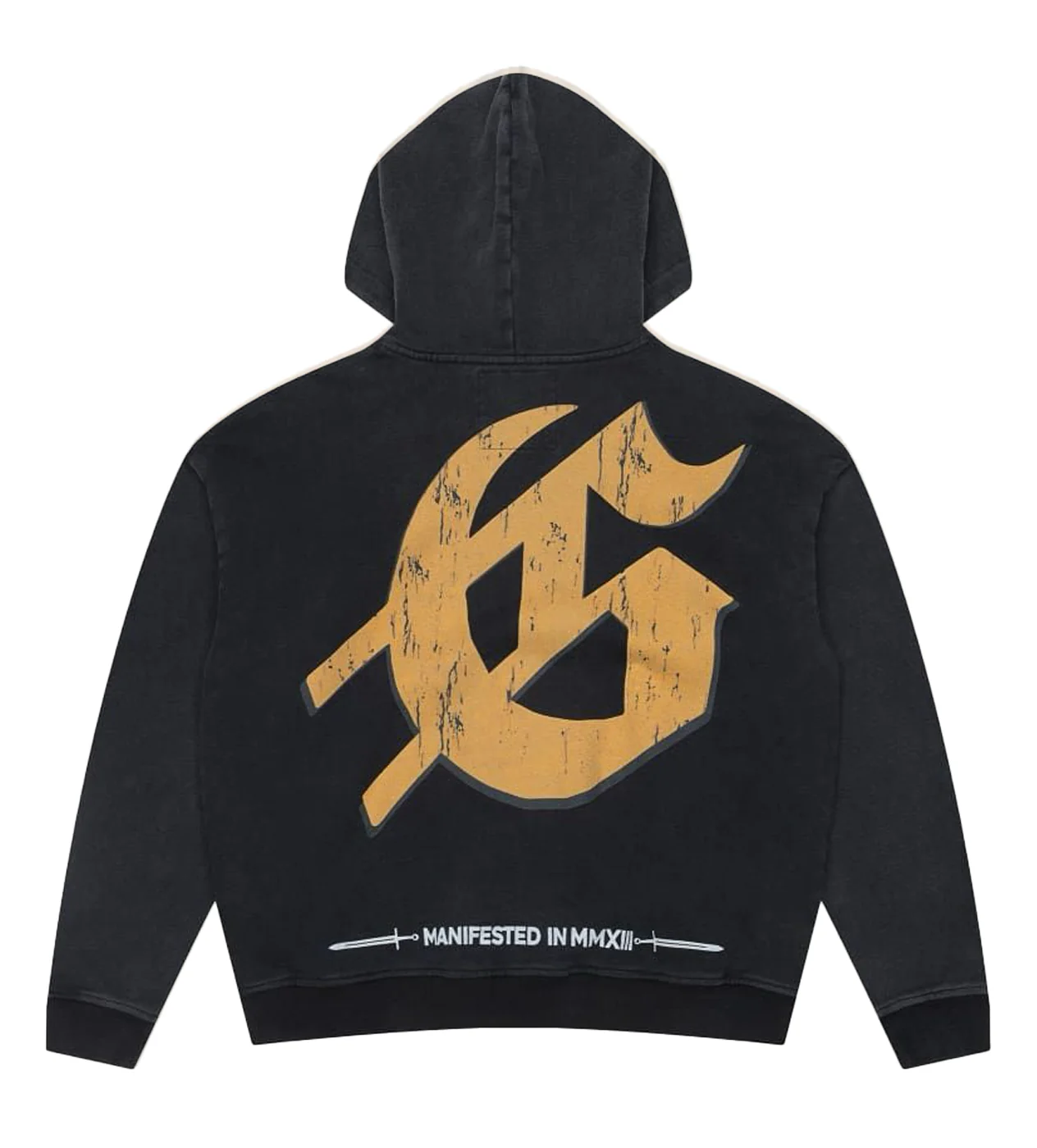 Godspeed Chrome Liberty Zip Up Hoodie Washed Black - Image 2