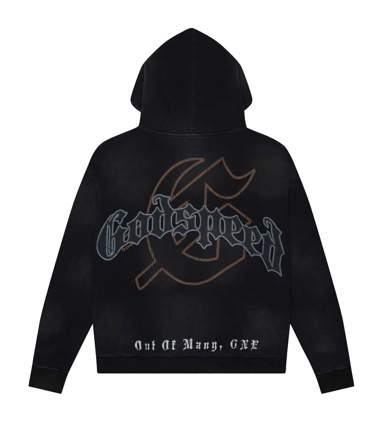 Godspeed Chrome Seduction Hoodie Black Wash - Image 2