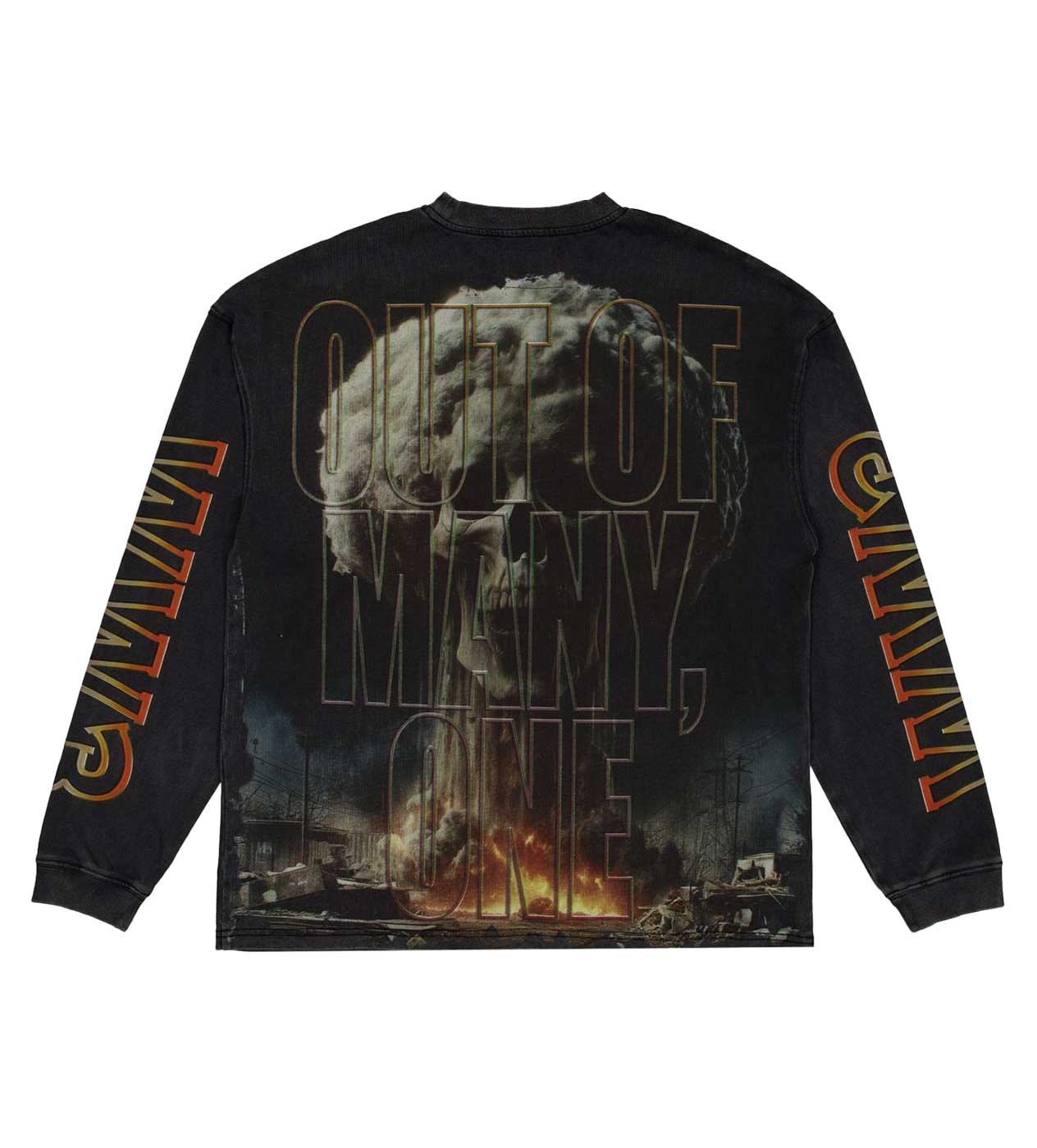 Godspeed Code Red L/S Tee Black Wash - Image 2