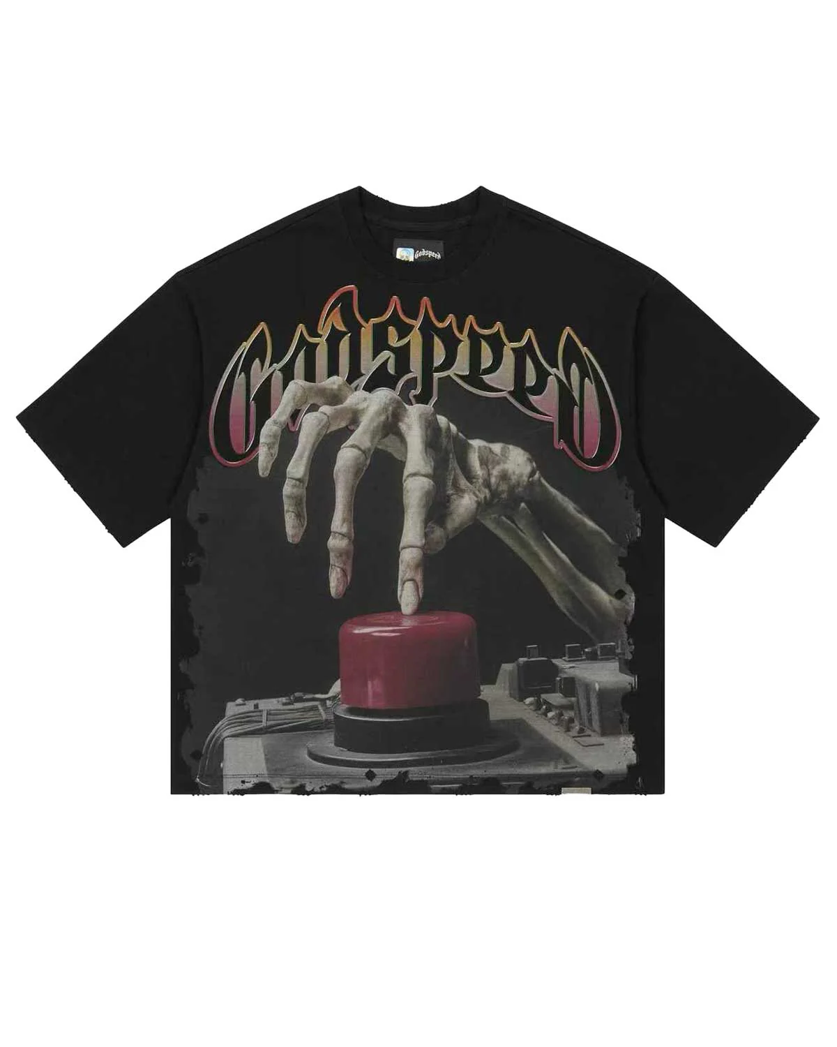 Godspeed Code Red Tee Black