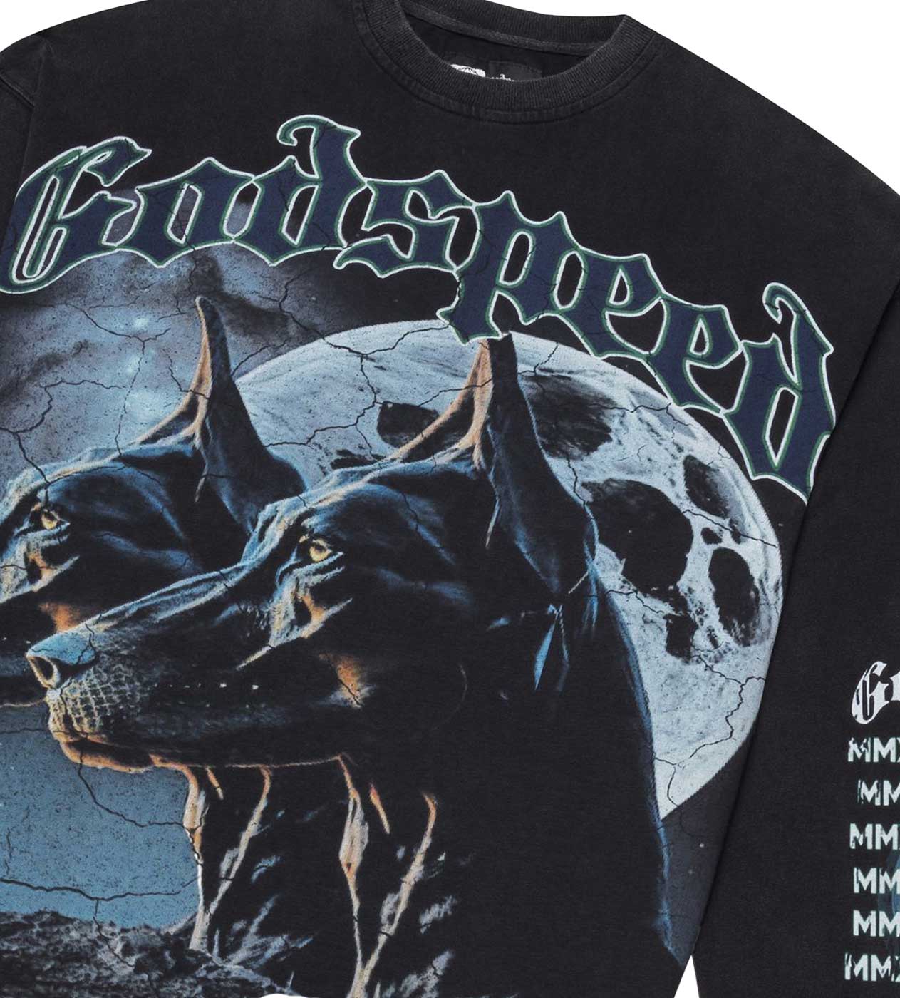 Godspeed F.T.D L/S Tee Black - Image 3