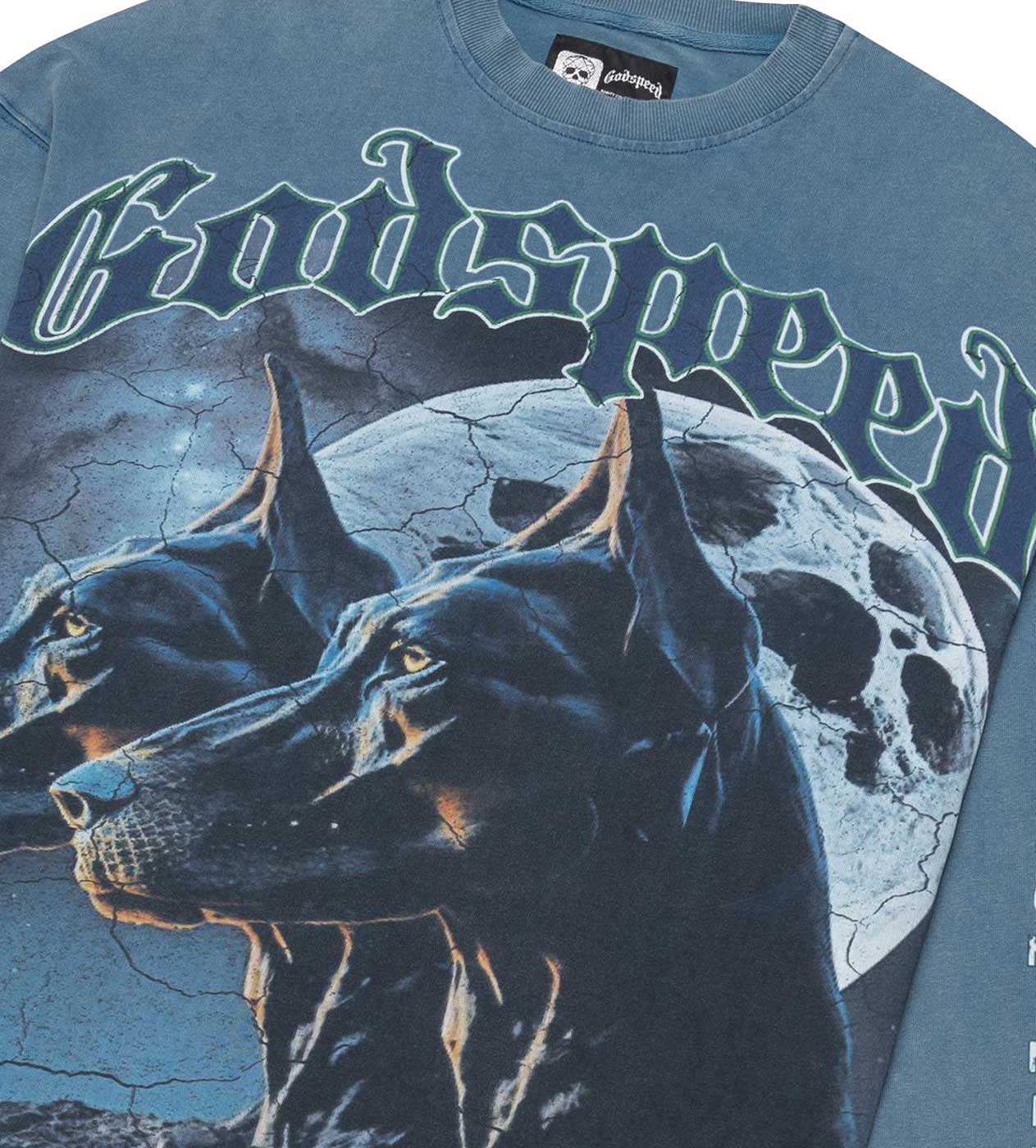 Godspeed F.T.D L/S Tee Blue - Image 3