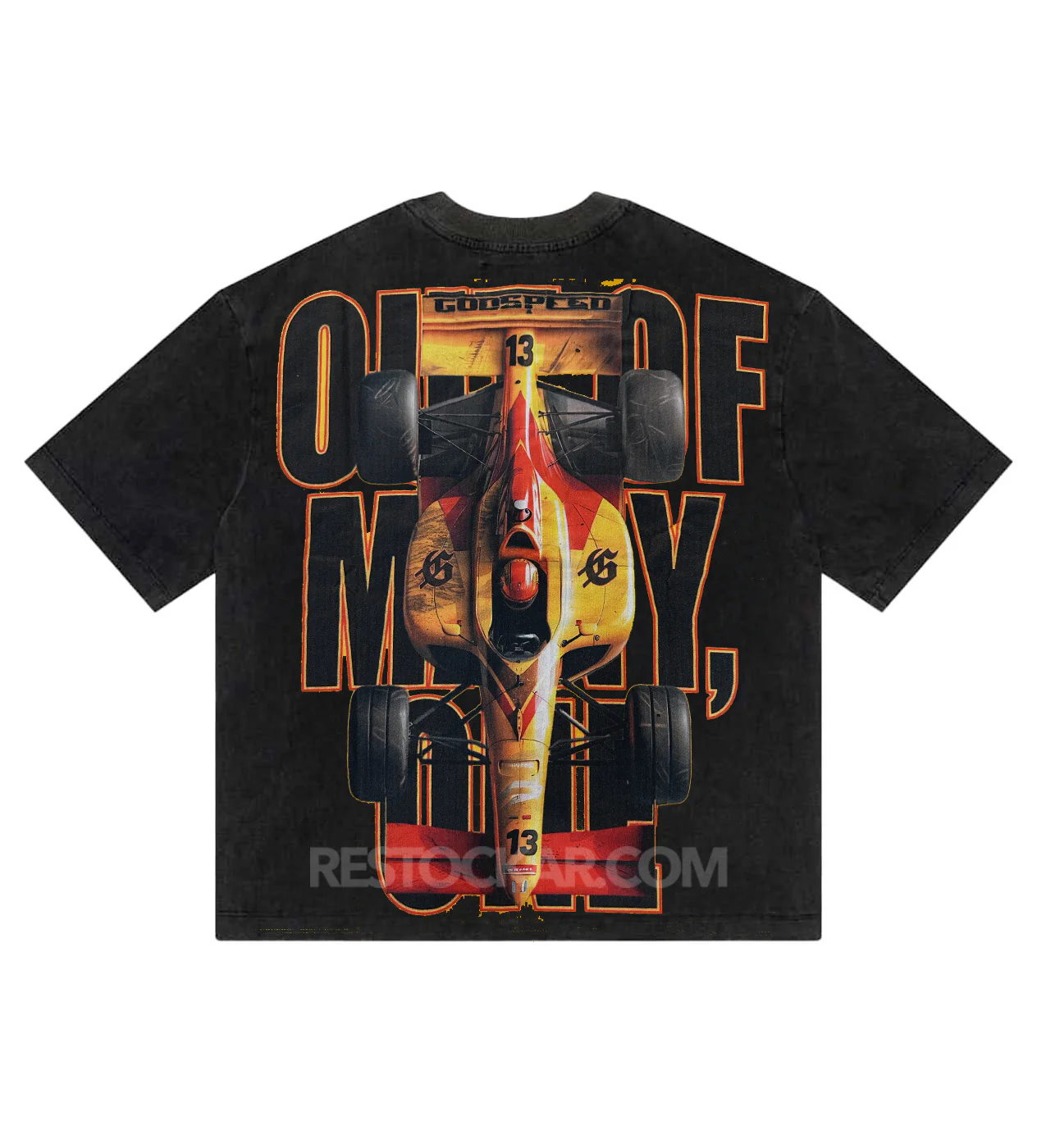 Godspeed F1 Finish Line Tee Black - Image 2