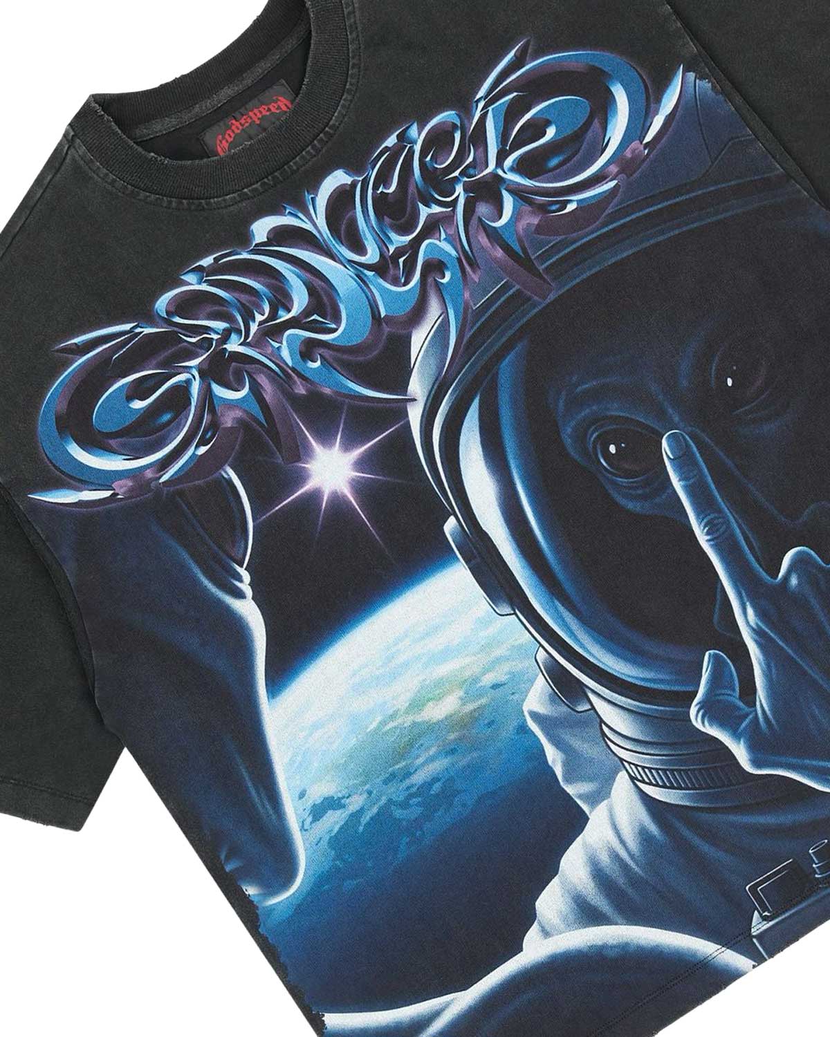Godspeed First Contact 2 Tee Black - Image 2