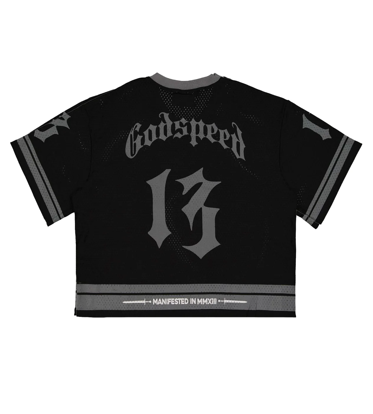 Godspeed First Down Jersey Black/Grey - Image 2
