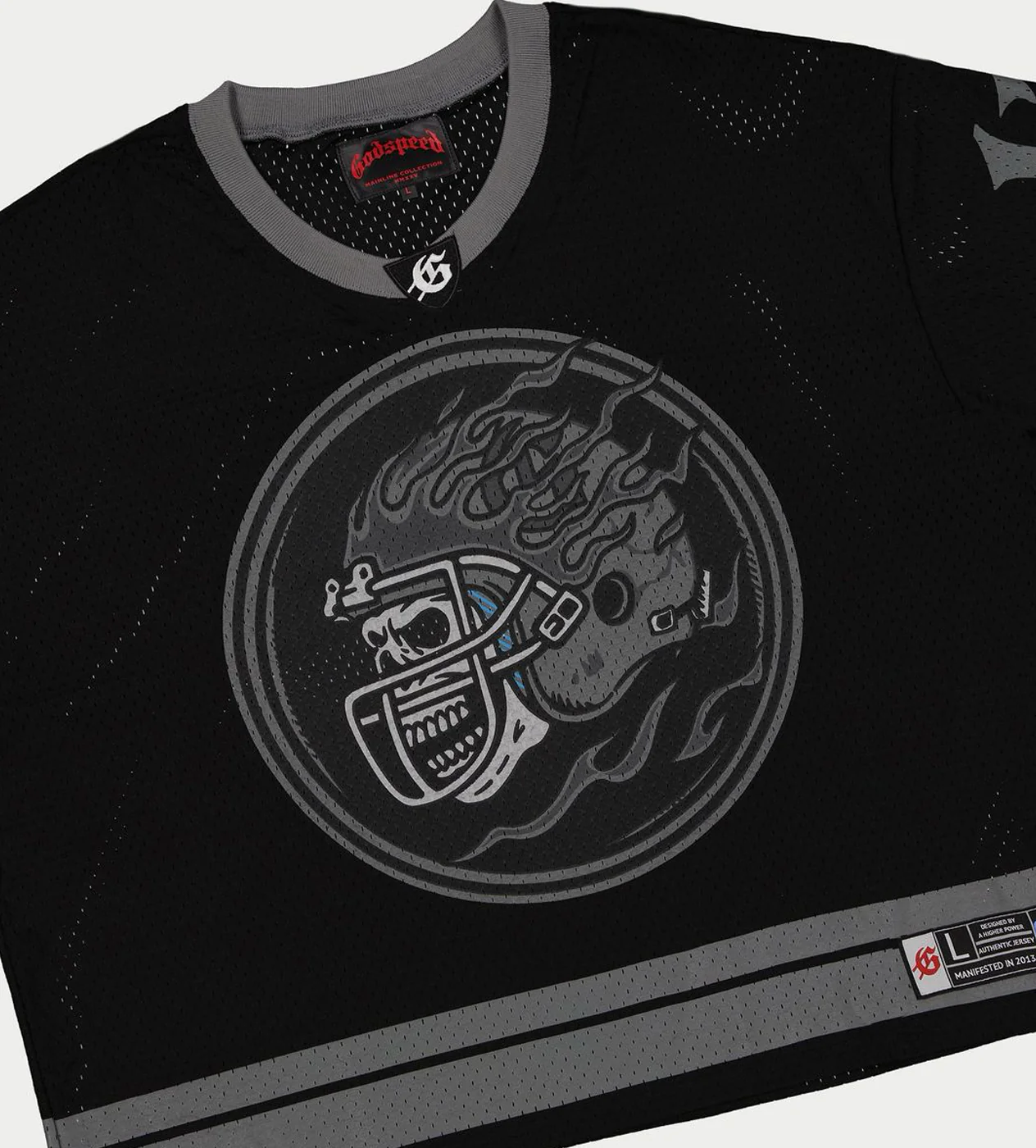 Godspeed First Down Jersey Black/Grey - Image 3