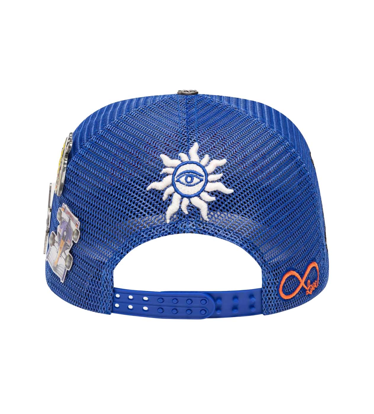 Godspeed Forever Trucker Blue/Red (Snapback) - Image 3