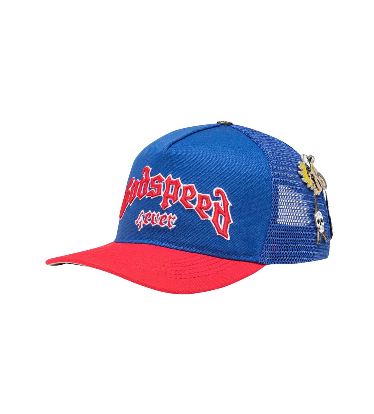 Godspeed Forever Trucker Blue/Red (Snapback) - Image 4