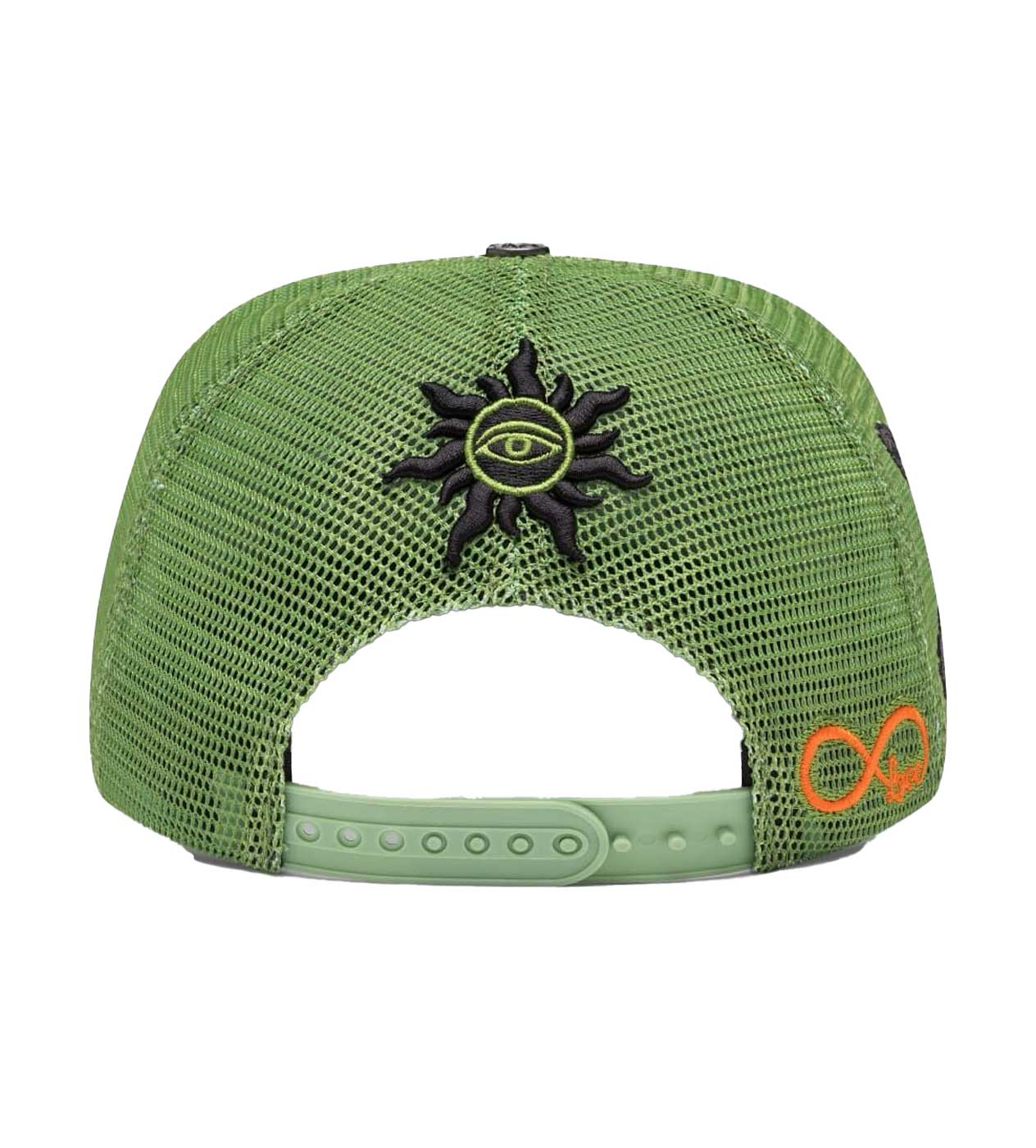 Godspeed Forever Trucker Hat Lime - Image 3