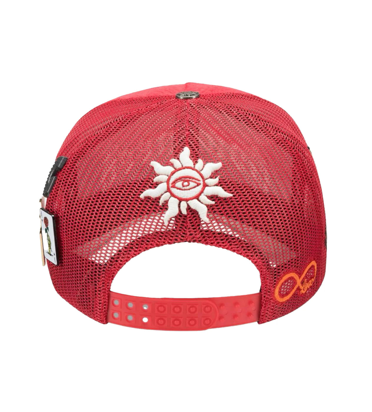Godspeed Forever Trucker Hat Rose Corduroy - Image 3