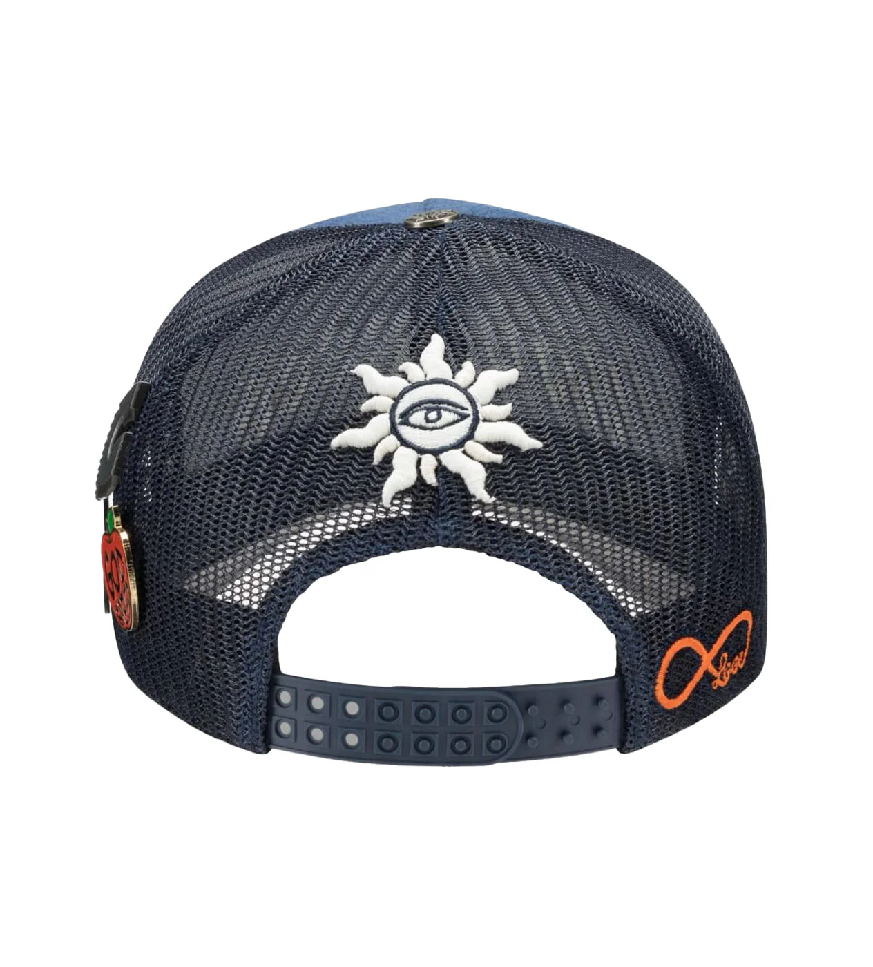 Godspeed Forever Trucker Hat Saphire Corduroy - Image 3