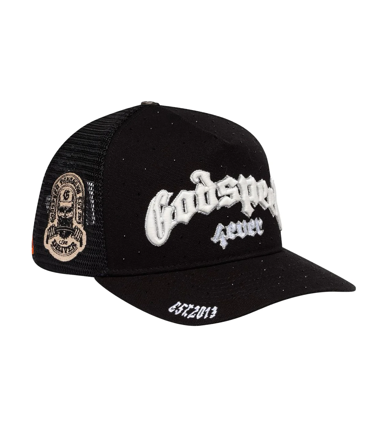 Godspeed Forever VVS Trucker Hat Black/White - Image 2