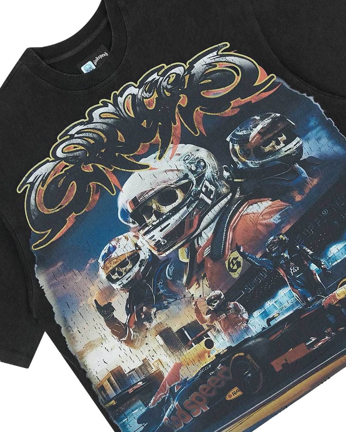 Godspeed Front Runners Tee Black - Image 3