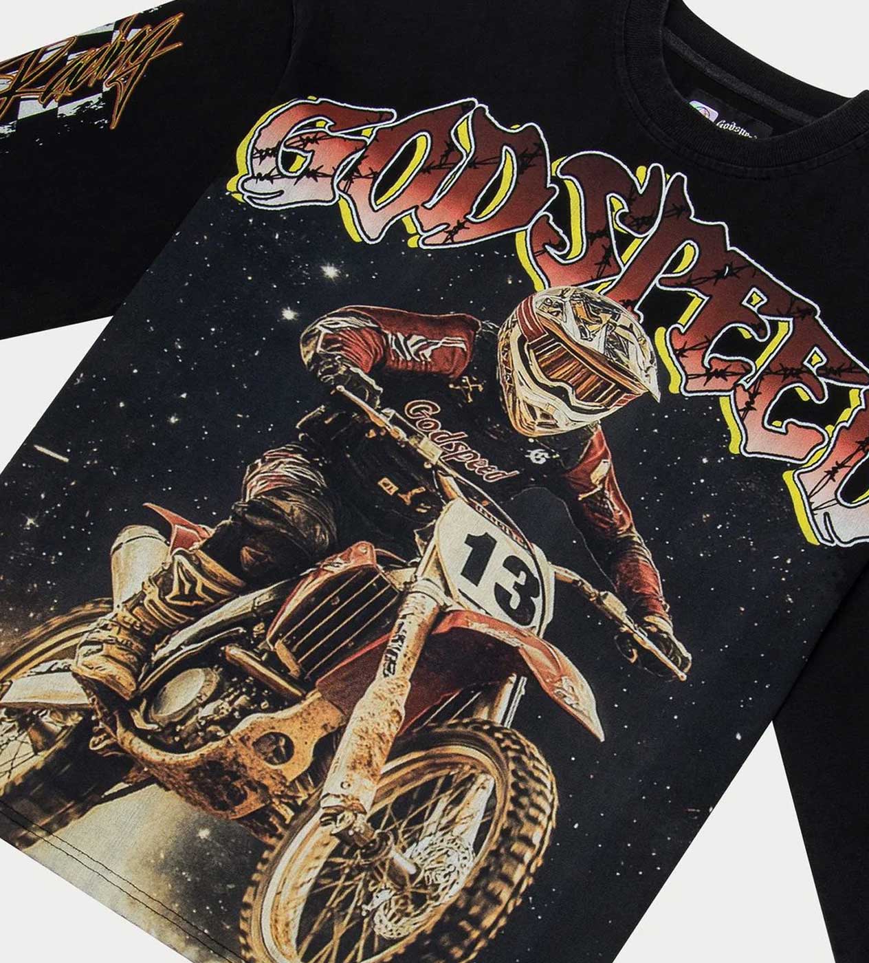 Godspeed Full Throttle L/S Tee Black - Image 3