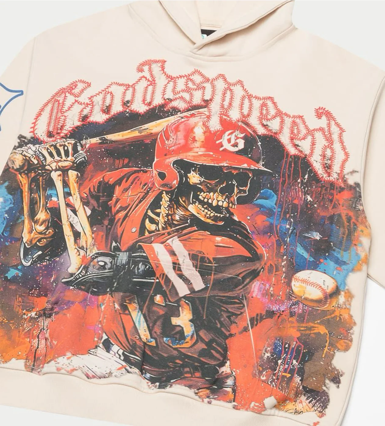 Godspeed Grand Slam Hoodie Bone - Image 3