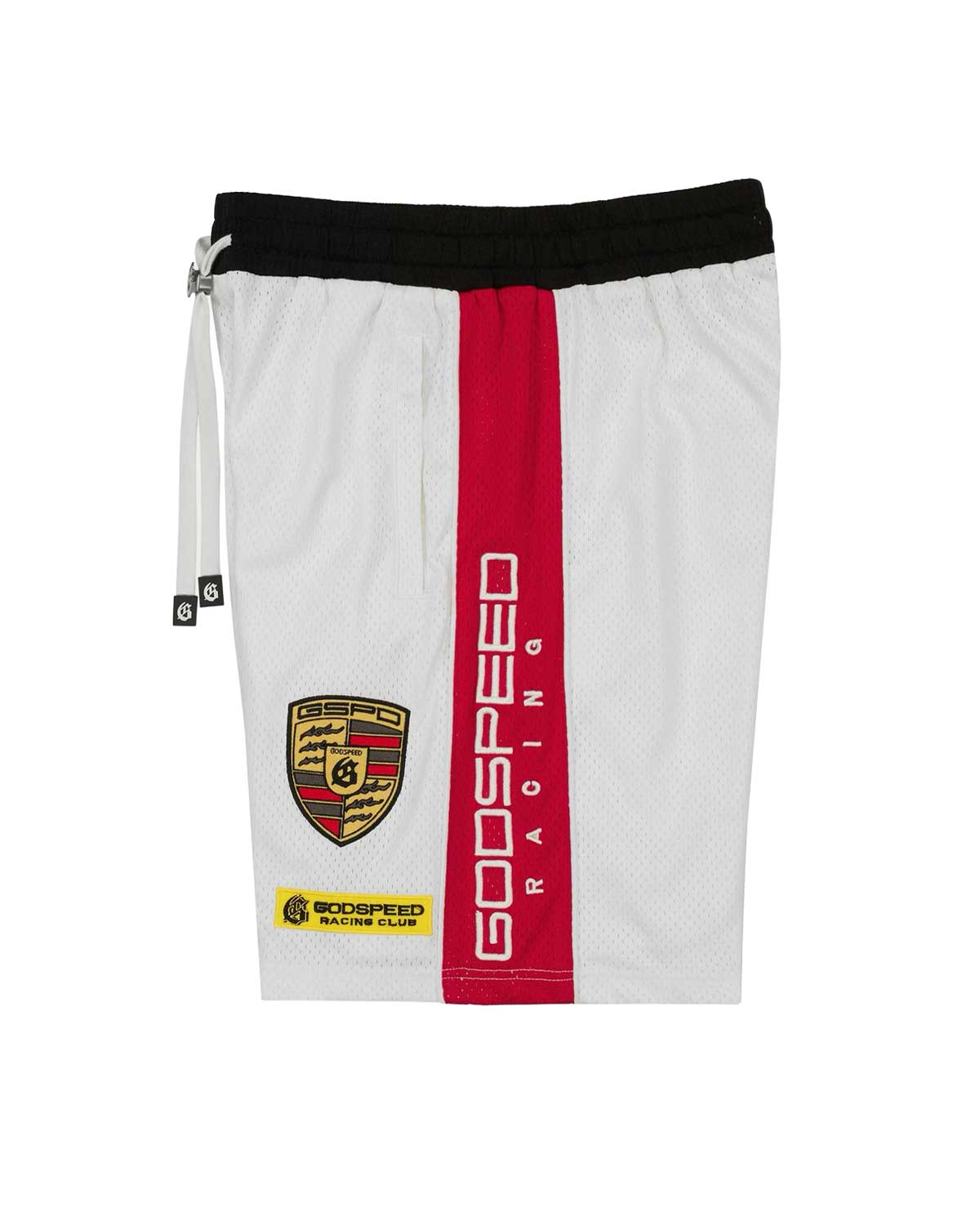 Godspeed GRC M.O. Shorts White/Black/Red - Image 3