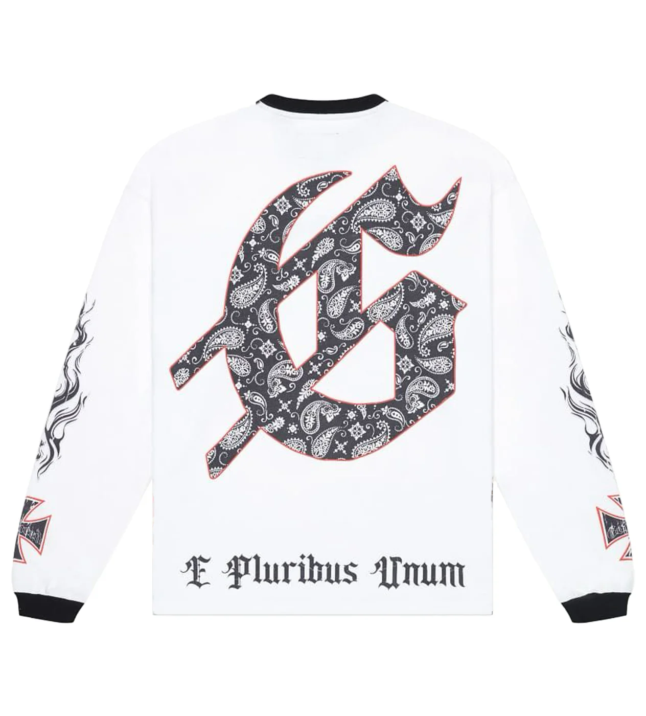Godspeed Hollywood Inferno L/S Tee White - Image 2