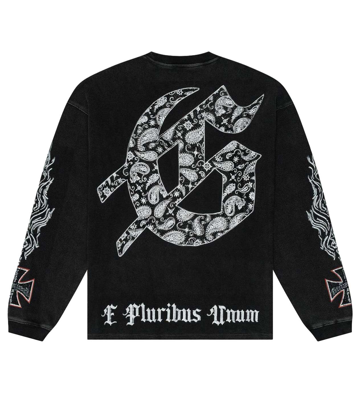 Godspeed Hollywood Inferno VVS L/S Tee Black Wash - Image 2