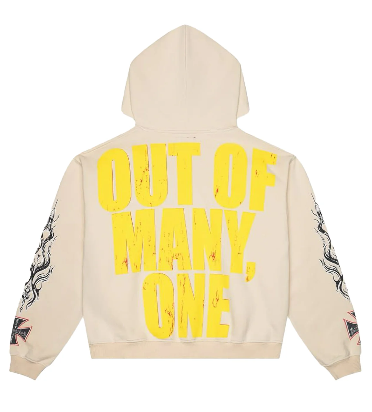Godspeed Long Lonely Road Hoodie Bone - Image 2