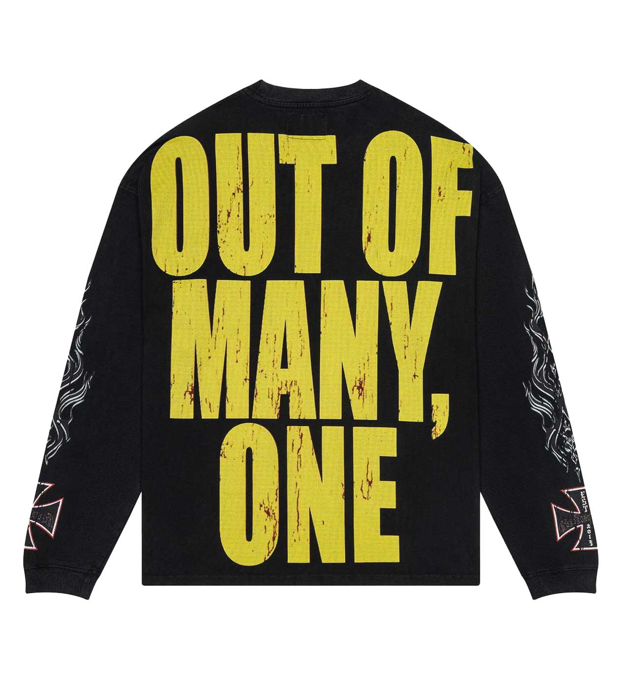 Godspeed Long Lonely Road L/S Tee Washed Black - Image 2
