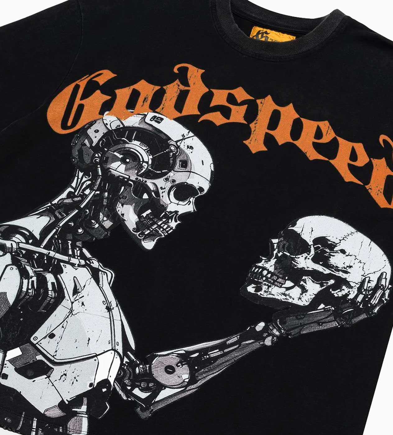 Godspeed Man VS AI Tee Black - Image 2