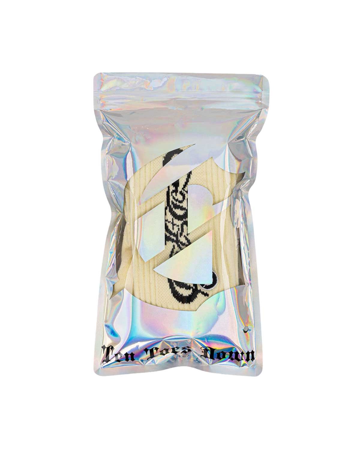 Godspeed New Age Logo Socks Bone - Image 3
