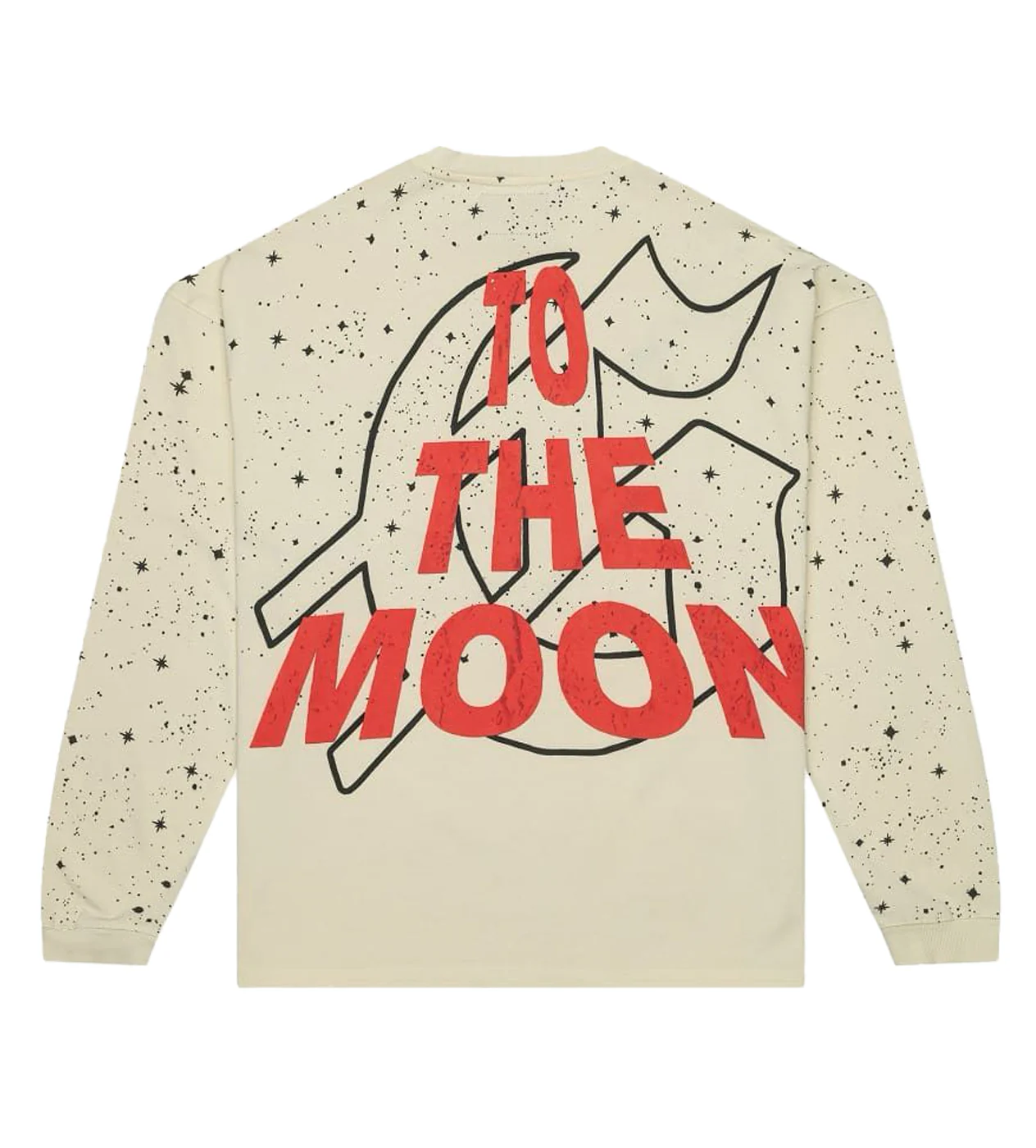 Godspeed No Looking Back L/S Tee Cream - Image 2