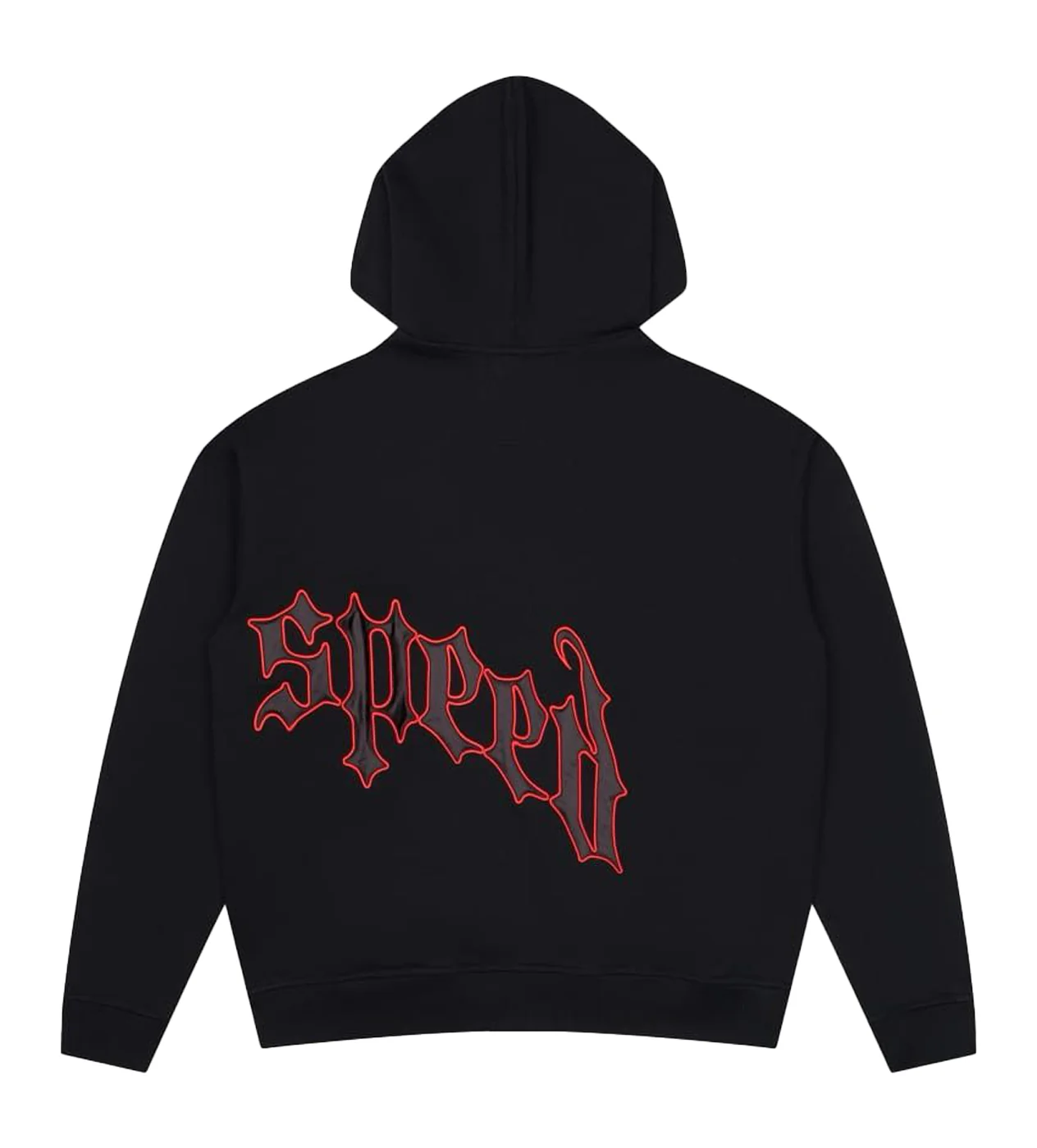 Godspeed OG Logo Hoodie Black/Red - Image 2